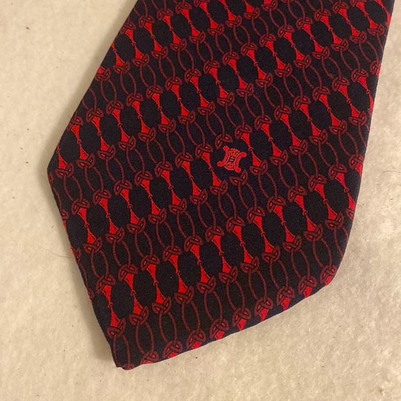 Celine Paris  silk tie - Picture 6 of 11
